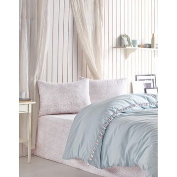 Cotton Box Ranforce Mint Tek Kişilik Nevresim Takımı