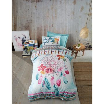 Cotton Box Ranforce Mint Tek Kişilik Nevresim Takımı