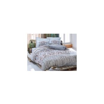 Cotton Box Ranforce Verona Mavi Çift Kişilik Nevresim Takımı