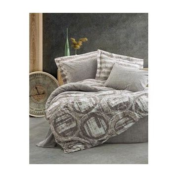 Cotton Box Root Vizon Modern Çift Kişilik Nevresim Takımı