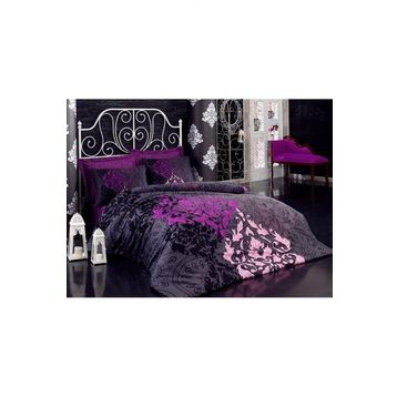 Cotton Box Saten Kosem Sultan Mürdüm Çift Kişilik Nevresim Takımı
