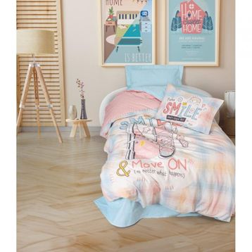 Cotton Box Smile Mint Genç Odası Tek Kişilik Nevresim Takımı