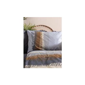 Cotton Box Toprak Çift Kişilik Asel Antrasit 200x220 cm Nevresim Takımı