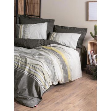 Cotton Box Toprak Taron Vizon Tek Kişilik 160x220 cm Nevresim Takımı