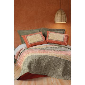 Cotton Box Tuwa Ethnic Kiremit Tek Kişilik Nevresim Takımı
