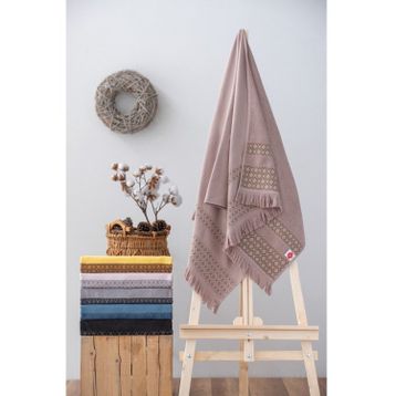 Cotton Box Twins 75x150 Bej Bukle Havlu