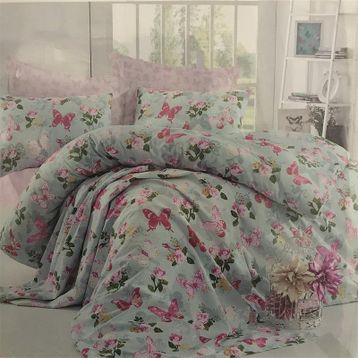 Cotton Life Pembe Çift Kişilik Pike