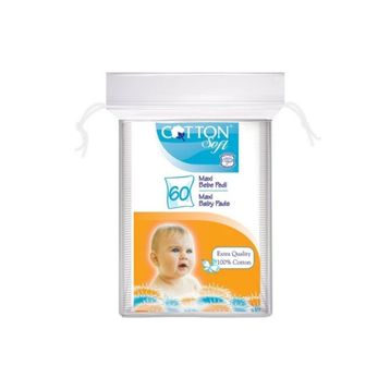 Cotton Soft Touch Mavi Ambalaj 60'lı For Baby Islak Mendil