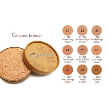 Couleur Caramel Terre Caramel 27 Matt Orange Brown Pudra
