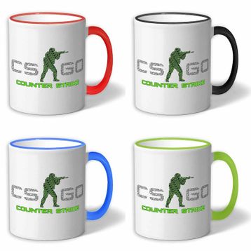 Counter Strike Cs Go Logo Kupa Bardak