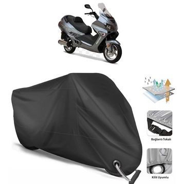 Coverplus Asya Armada 250 Siyah Motosiklet Branda