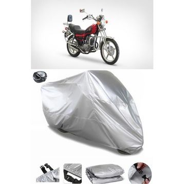 Coverplus Asya Ultra 150 Gri Arka Çanta Uyumlu Su Geçirmez Motosiklet Brandası
