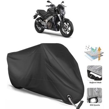 Coverplus Bajaj Dominar 400 Siyah Motosiklet Branda