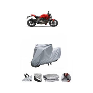 Coverplus Ducati Monster 1200 Gri Su Geçirmez Motosiklet Brandası