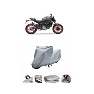 Coverplus Ducati Monster 937 Gri Su Geçirmez Motosiklet Brandası