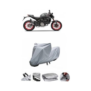 Coverplus Ducati Monster 937 Gri Su Geçirmez Motosiklet Brandası