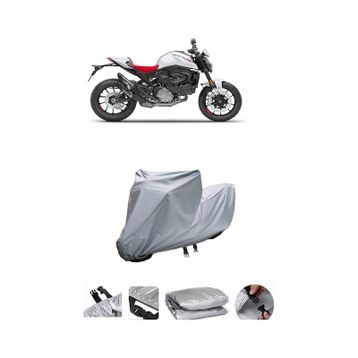 Coverplus Ducati Monster 937 Plus Gri Su Geçirmez Motosiklet Brandası