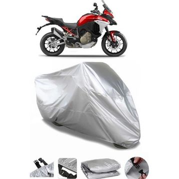 Coverplus Ducati Multistrada Gri Su Geçirmez Motosiklet Brandası