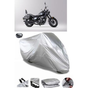 Coverplus Falcon Freedom 250 Gri Arka Çanta Uyumlu Su Geçirmez Motosiklet Brandası
