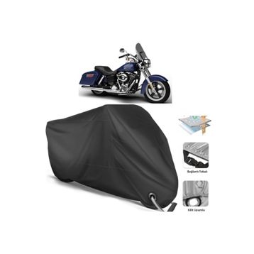 Coverplus Harley-Davidson Dyna Switchback Siyah Motosiklet Branda