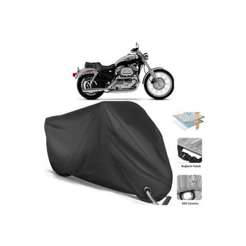 Coverplus Harley-Davidson Sportster Custom XL1200C Motosiklet Branda