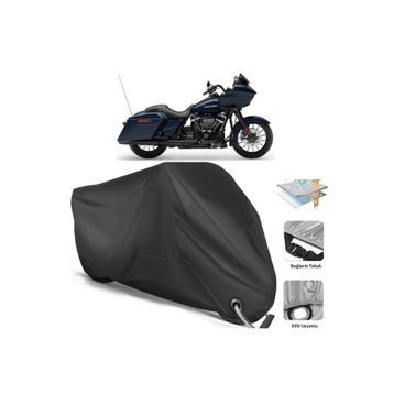 Coverplus Harley-Davidson Touring Road Glide Siyah Motosiklet Branda