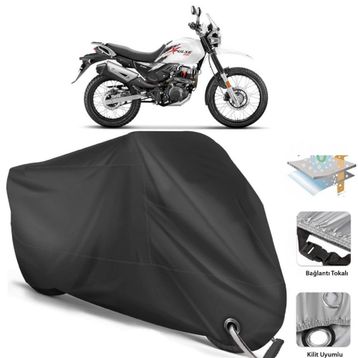 Coverplus Hero XPulse 200 Siyah Motosiklet Branda