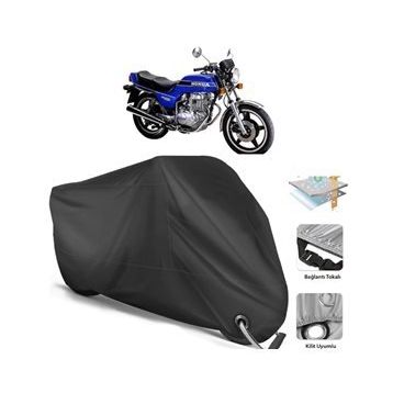Coverplus Honda CB 250 Siyah Motosiklet Branda