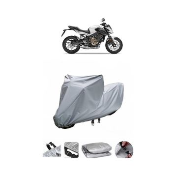 Coverplus Honda CB 650 F Gri Su Geçirmez Motosiklet Brandası