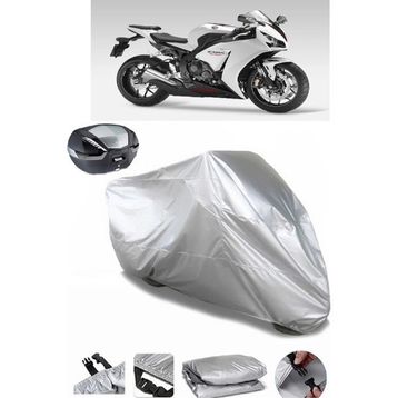 Coverplus Honda CBR 1000 RR Gri Su Geçirmez Motosiklet Brandası