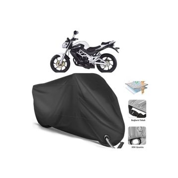 Coverplus Kanuni Phantom Siyah Motosiklet Branda