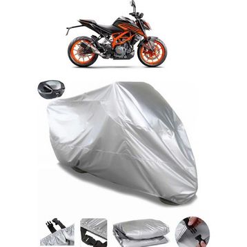 Coverplus KTM 250 Duke ABS Gri Arka Çanta Uyumlu Motosiklet Brandası