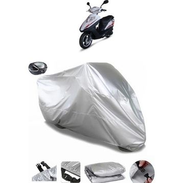 Coverplus Kuba Hasat 100 Gri Arka Çanta Uyumlu Su Geçirmez Motosiklet Brandası
