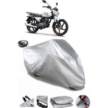 Coverplus Kuba Razore 100 Gri Arka Çanta Uyumlu Su Geçirmez Motosiklet Brandası