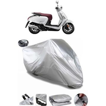Coverplus Kymco Like 50 Gri Arka Çanta Uyumlu Su Geçirmez Motosiklet Brandası