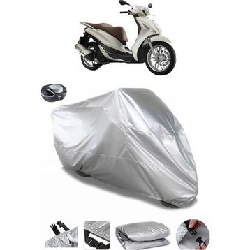 Coverplus Peugeot Belville 200I ABS Gri Arka Çanta Uyumlu Su Geçirmez Motosiklet Brandası