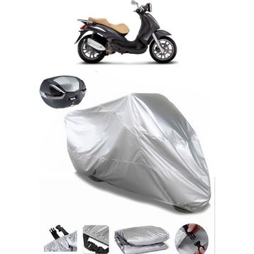 Coverplus Piaggio Beverly 250 Gri Su Geçirmez Motosiklet Brandası