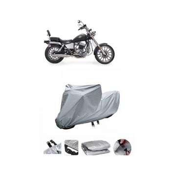 Coverplus Regal Raptor Classic 125 Gri Su Geçirmez Motosiklet Brandası