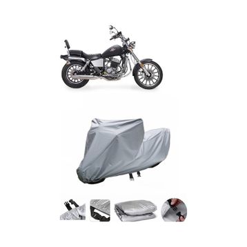 Coverplus Regal Raptor Classic 125 Gri Su Geçirmez Motosiklet Brandası