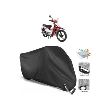 Coverplus Revolt RC3 Siyah Motosiklet Branda