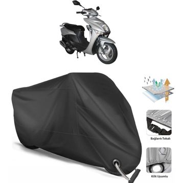 Coverplus Revolt RS5 Siyah Motosiklet Branda