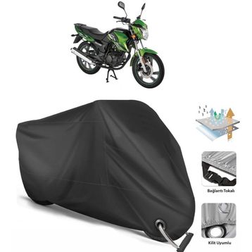 Coverplus Salcano Runner Siyah Motosiklet Branda