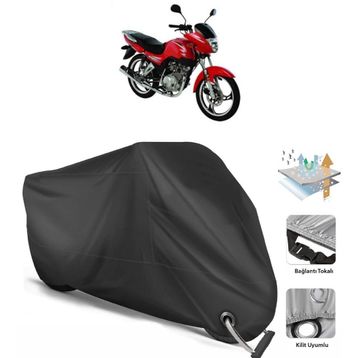 Coverplus Salcano Wolf Siyah Motosiklet Branda