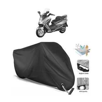 Coverplus SYM GTS 250 Siyah Motosiklet Branda