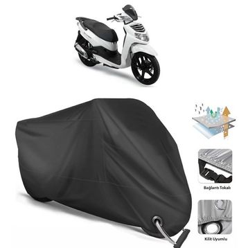 Coverplus SYM HD Evo 200 Siyah Motosiklet Branda