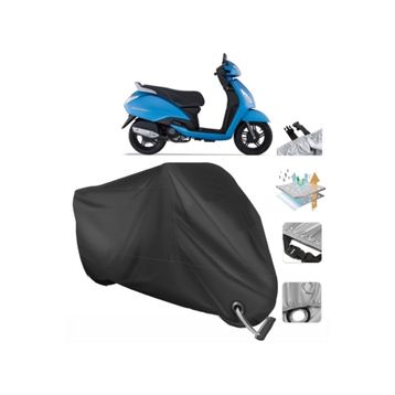 Coverplus TVS Jupiter Siyah Motosiklet Branda