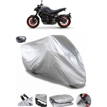 Coverplus Yamaha MT-09 Arka Çanta Uyumlu Su Geçirmez Gri Motosiklet Brandası