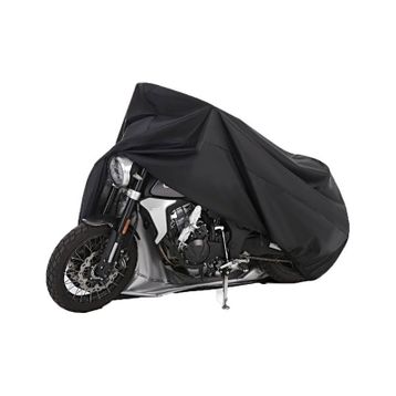 Coverplus Zealsun 125 GY Siyah Su Geçirmez Motosiklet Brandası