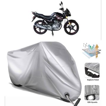 Coverplus Zorro ZR 125-48 Yebere Siyah Motosiklet Branda