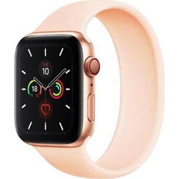 CoverZone Apple Watch 44 mm One Way Medium Pembe Kordon